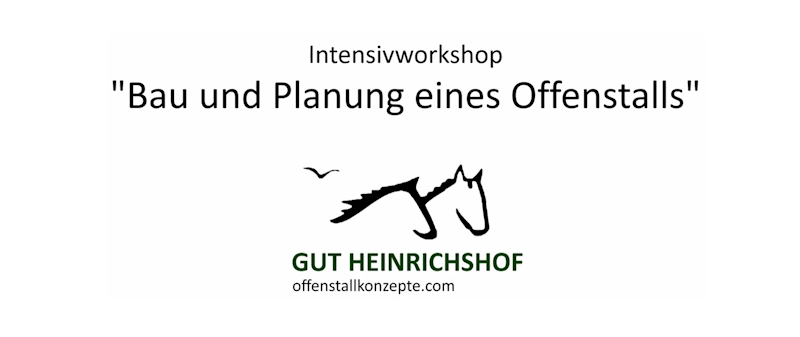 Intensivworkshop Bau und Planung eines Offenstalls Video starten